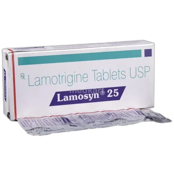 lamosyn 25mg tablet 10's